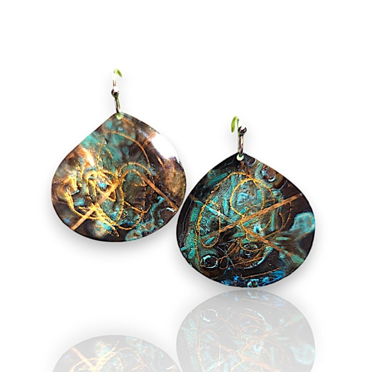 Relics Cloud Earrings by Dawn Lombard