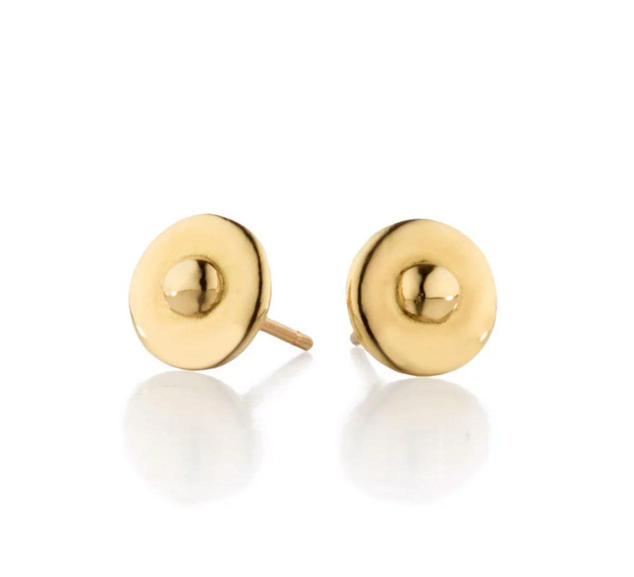 18k Gold Bubble Stud Earrings by Jane Bartel