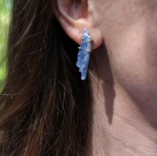 Prong Set Waterfall Earrings by Emilie Shapiro available at Garden of Silver handmade jewelry in Westhampton Beach, New York, Hamptons.