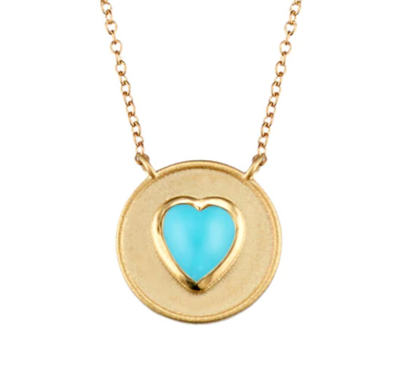Turquoise Heart by Elizabeth Moore