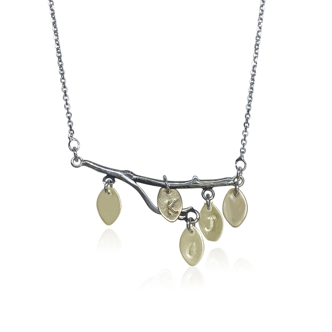 Cherish Personalized Branch Necklace by Susan Rodgers