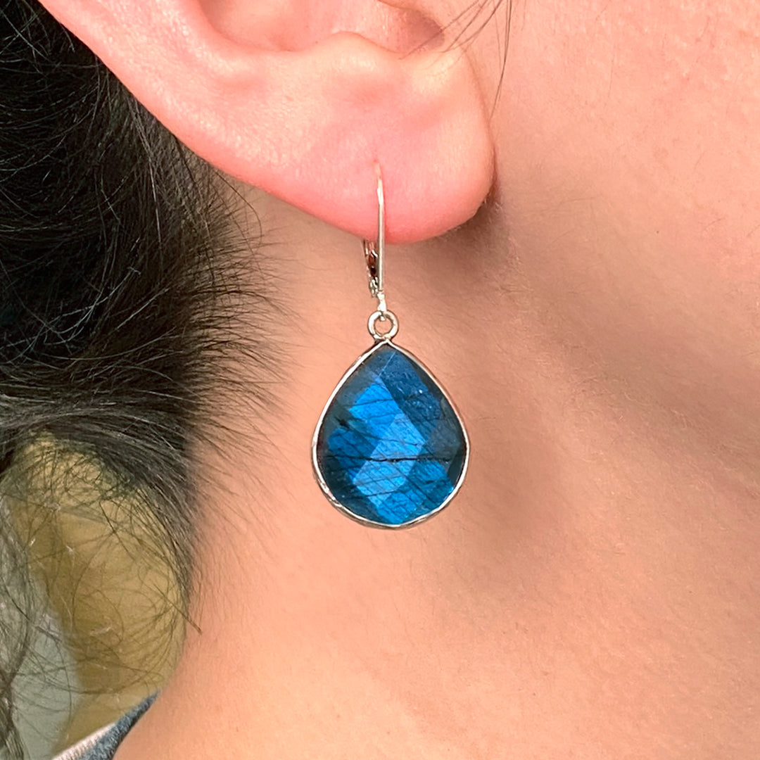 Blue Nova Earrings by Susan Rodgers