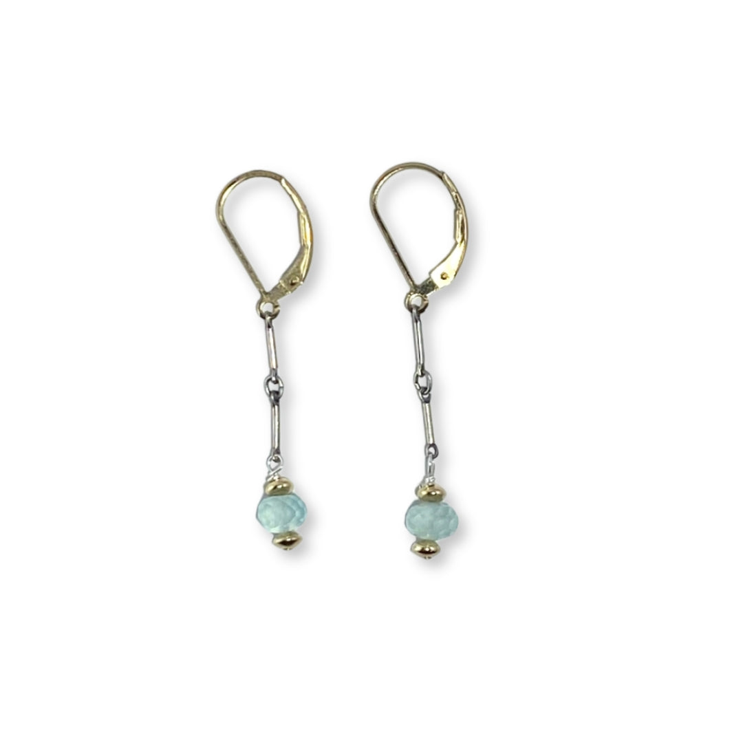 Cyan Earrings by Susan Rodgers