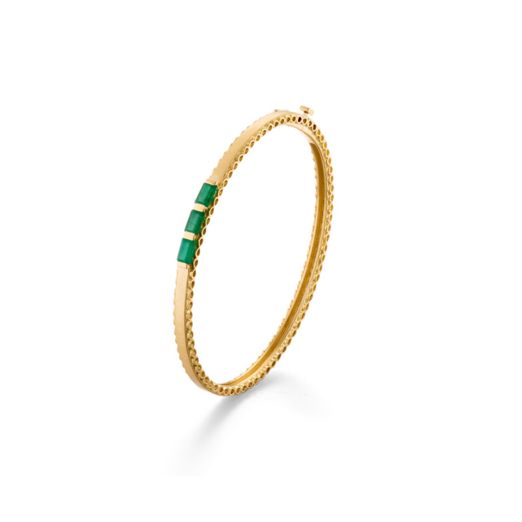 Emerald bracelet argos store