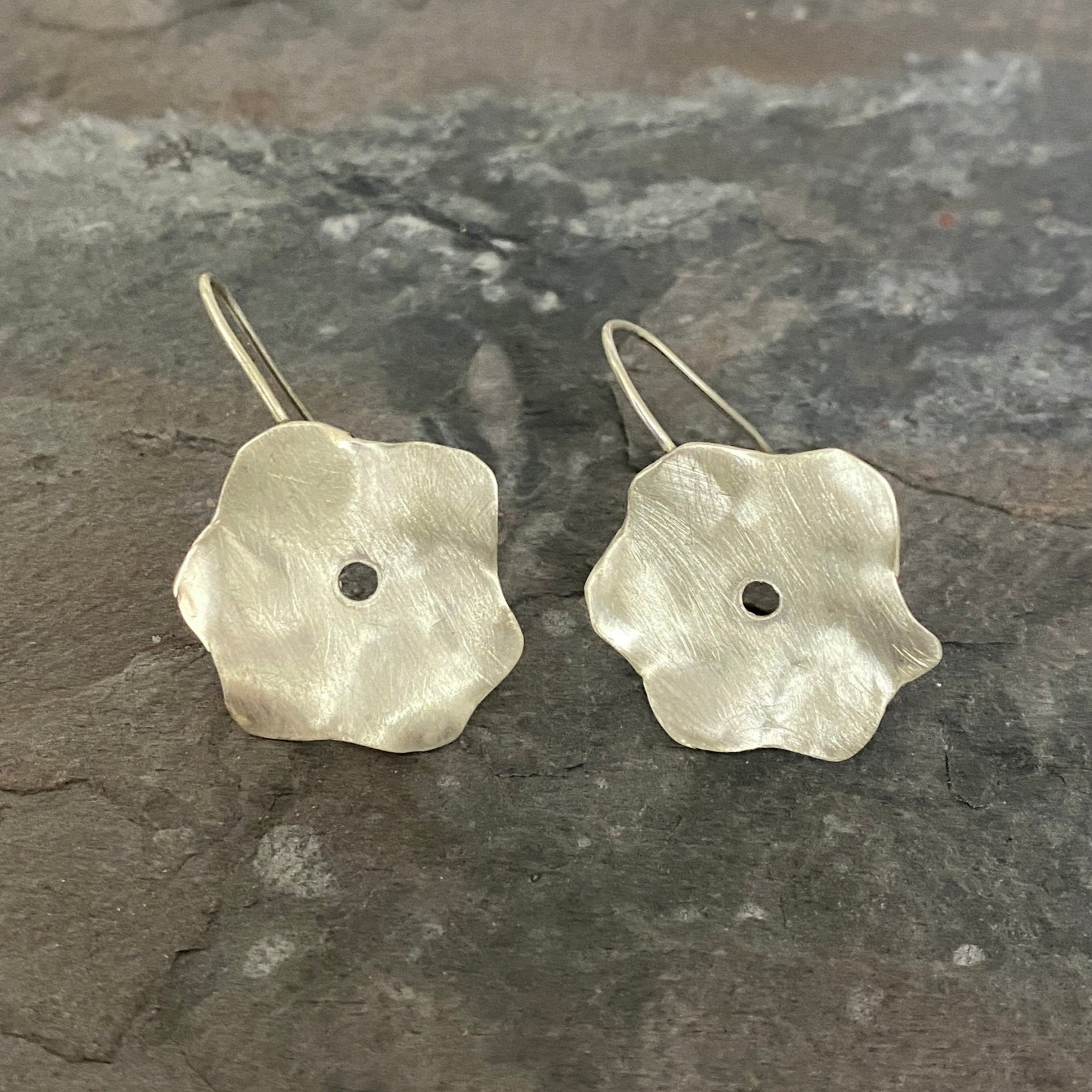Large Flower Earrings by Lydia Gobena