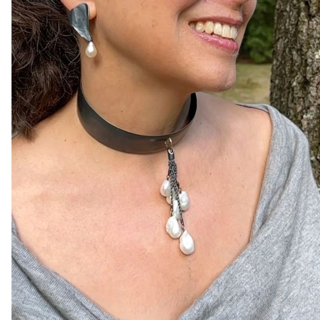 Pearl Choker by Suzanne Schwartz