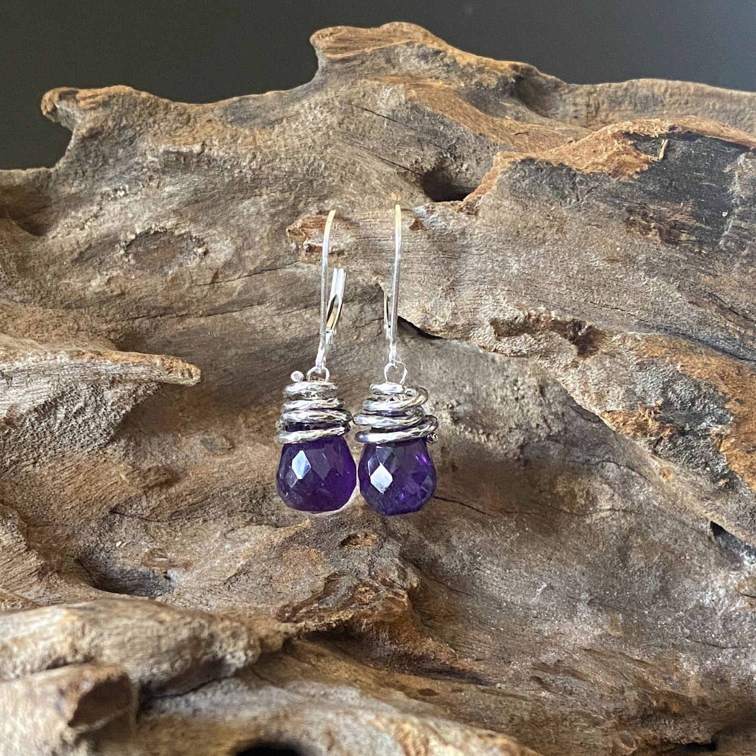 Swirl Earrings by Susan Rodgers