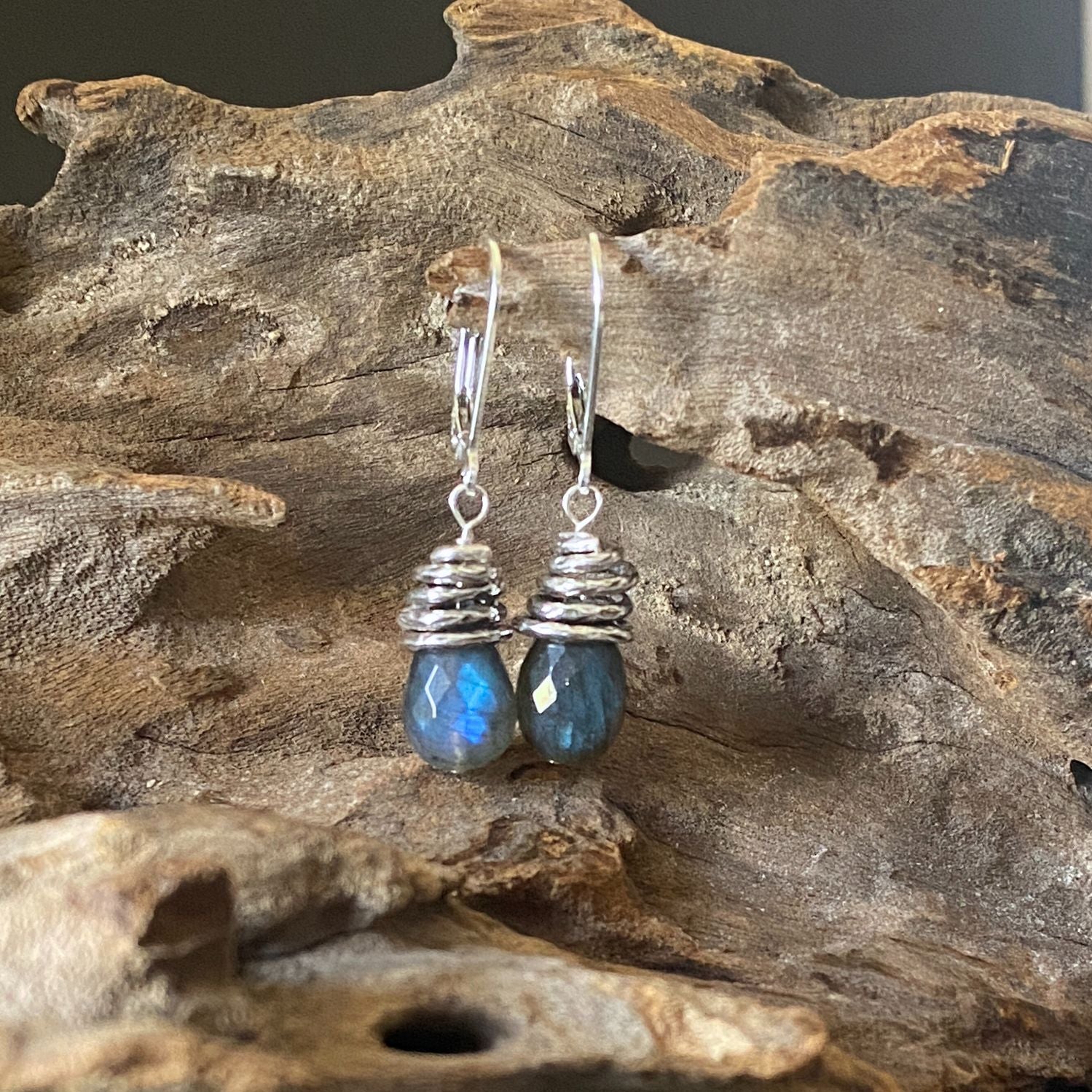 Swirl Earrings by Susan Rodgers