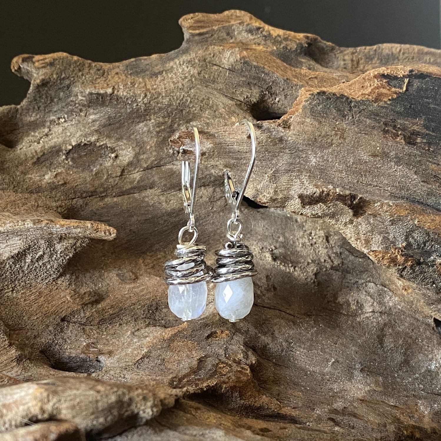 Swirl Earrings by Susan Rodgers