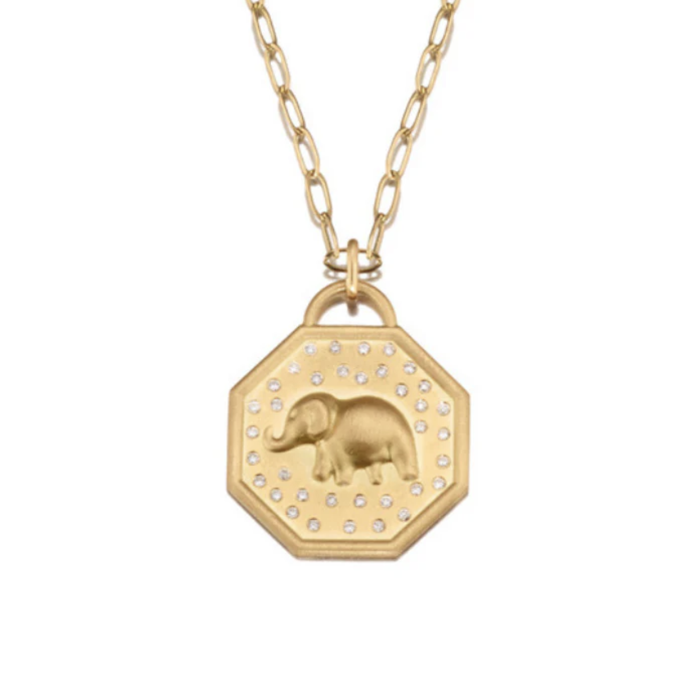 Happy Elephant 18K by Elizabeth Moore