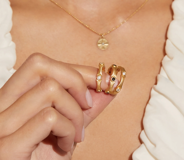 Black Diamond Stability Ring by Elizabeth Moore