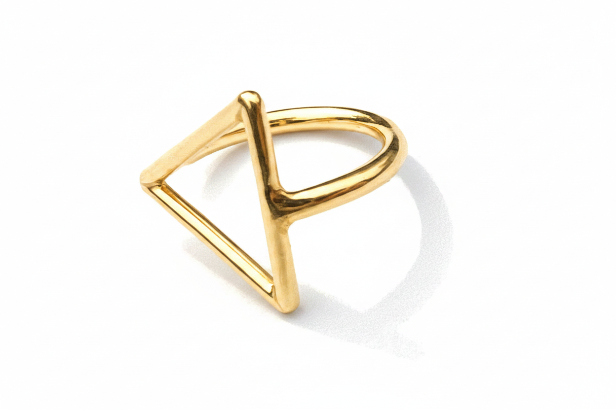 Sterling Silver NUDE Arrow Ring by Meghan Patrice Riley