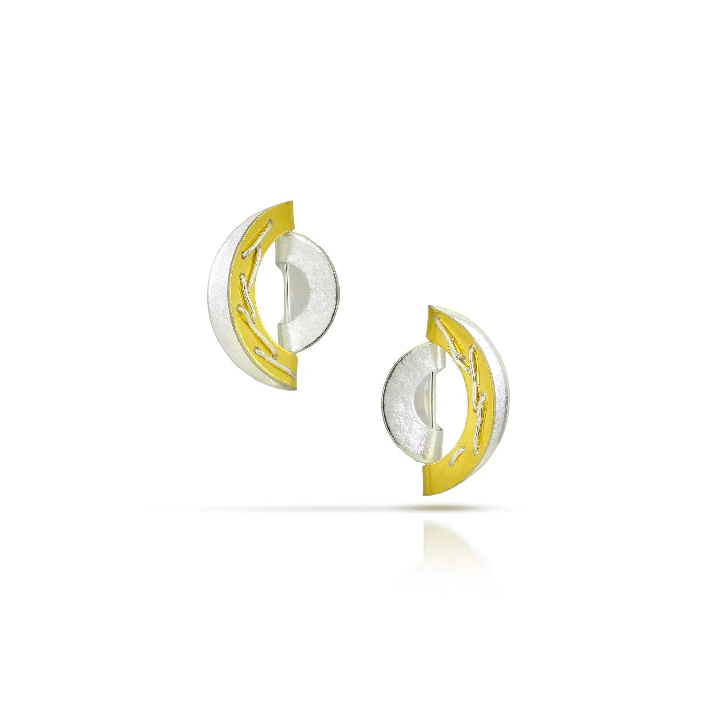 Encircling Earrings by Suzanne Schwartz