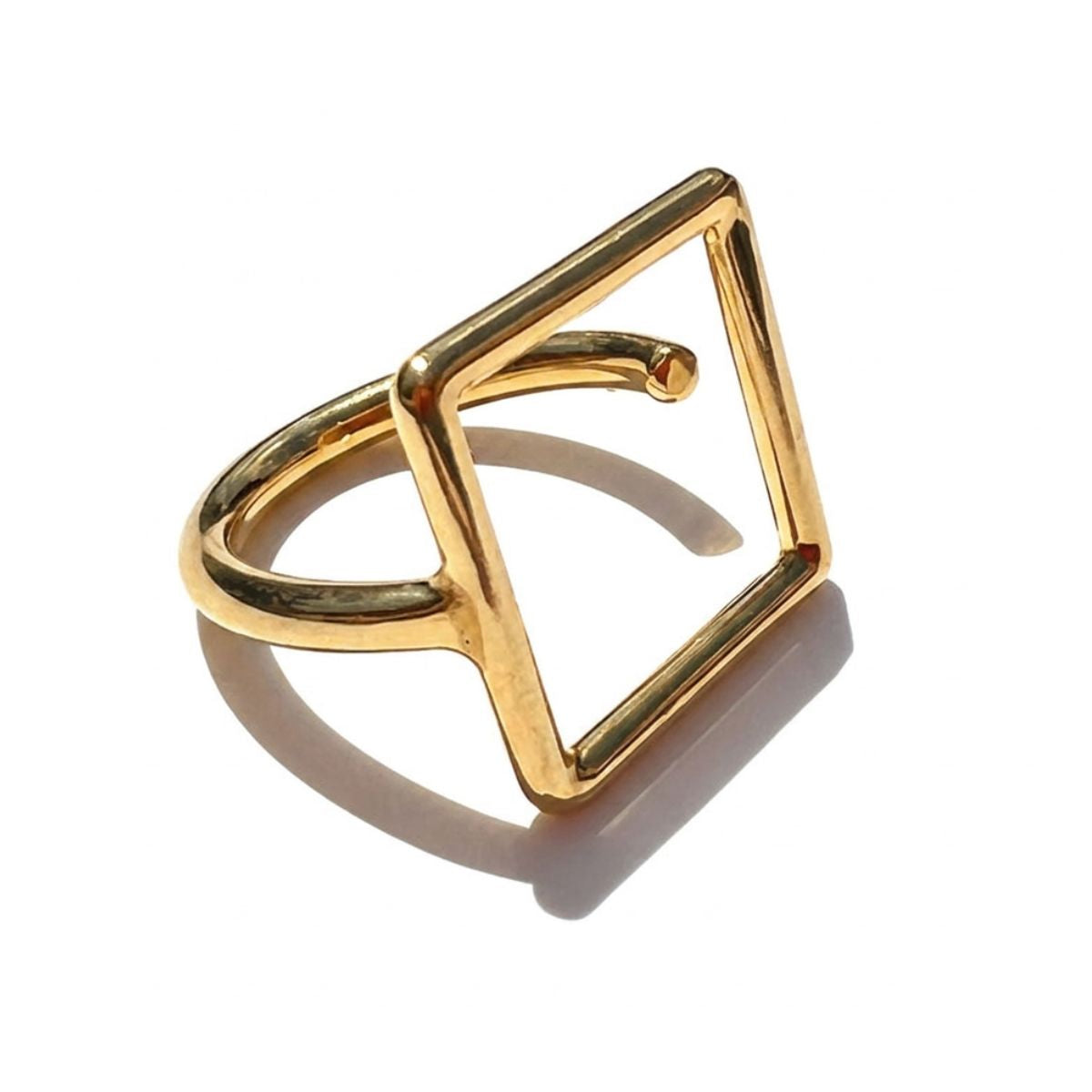 Sterling Silver Square Ring by Meghan Patrice Riley