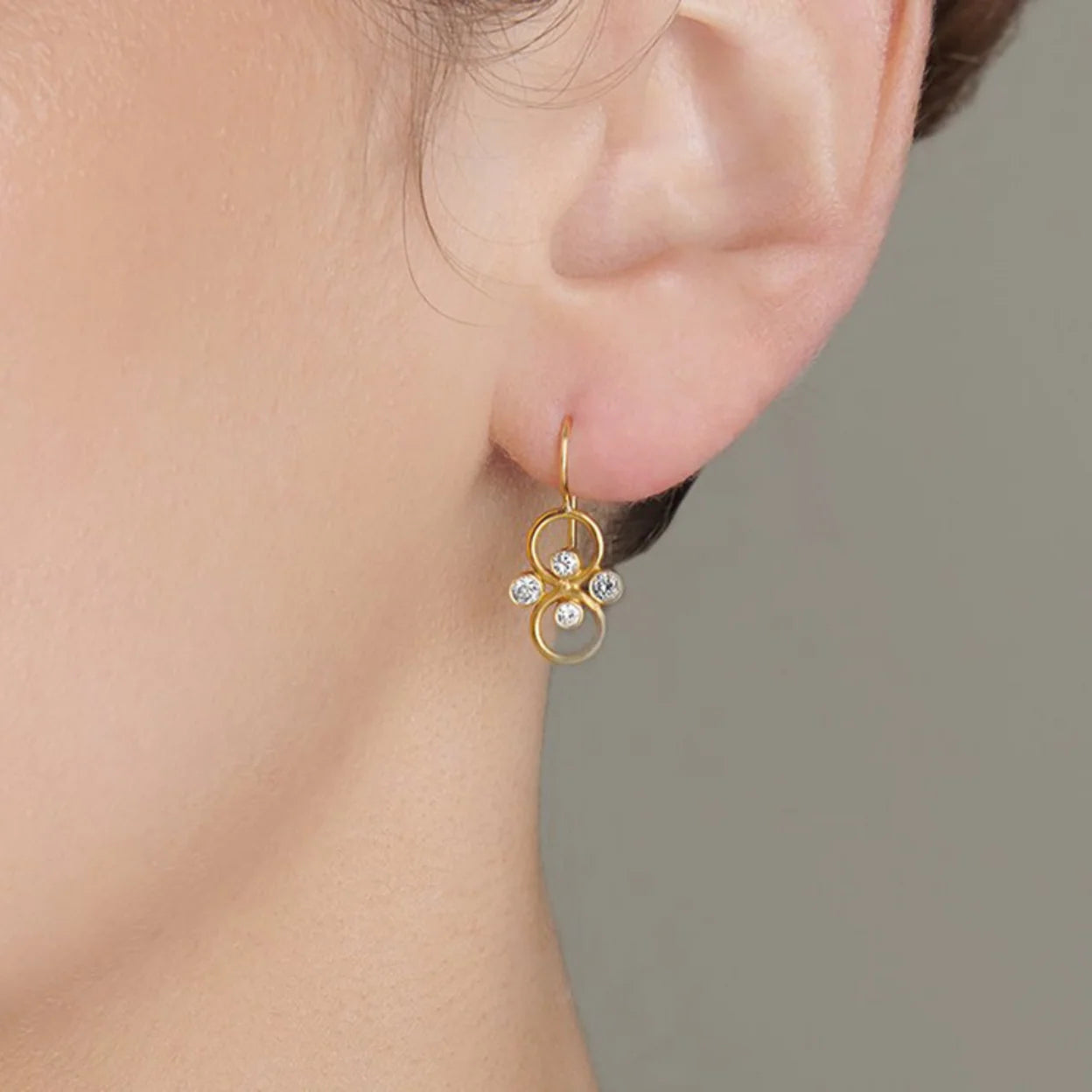 18K Otto Earrings by Kim Larsen