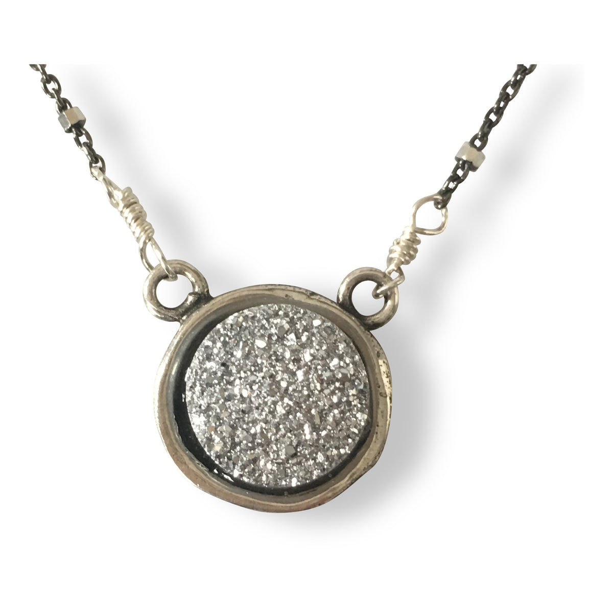 Lucky Necklace by Susan Rodgers at Garden of Silver in Westhampton Beach, NY www.gardenofsilver.com