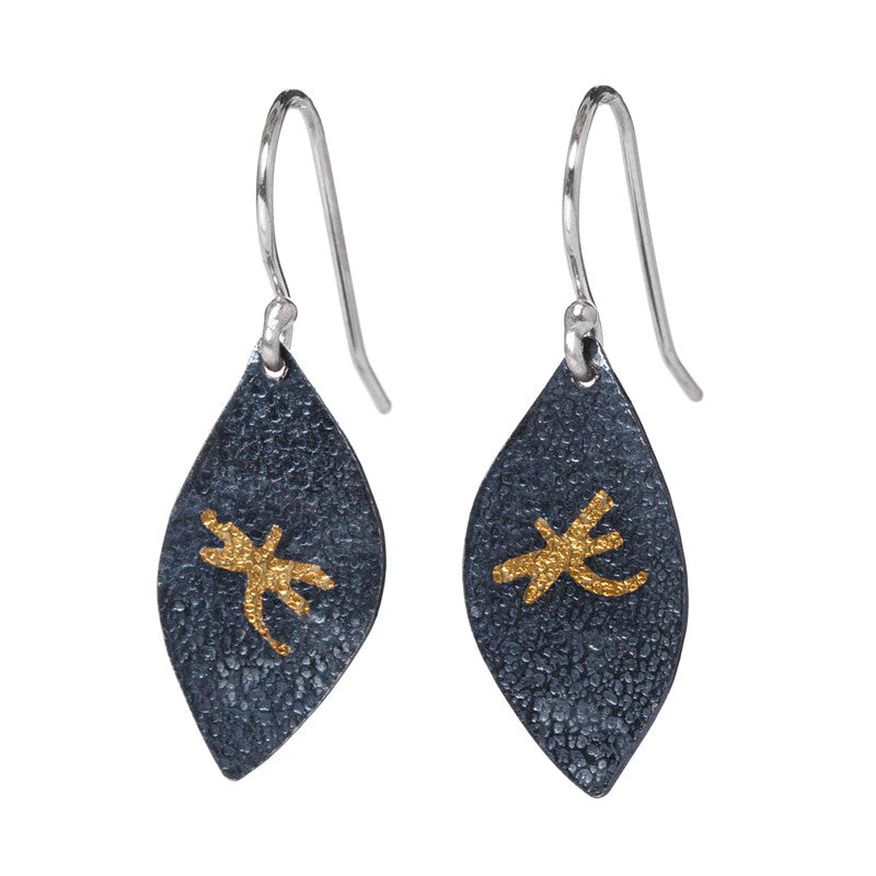 Dragonfly Night Earrings