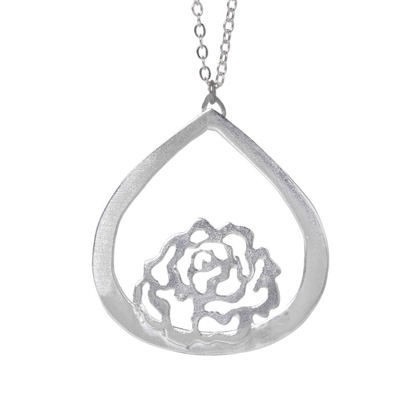 Heirloom Rose Necklace