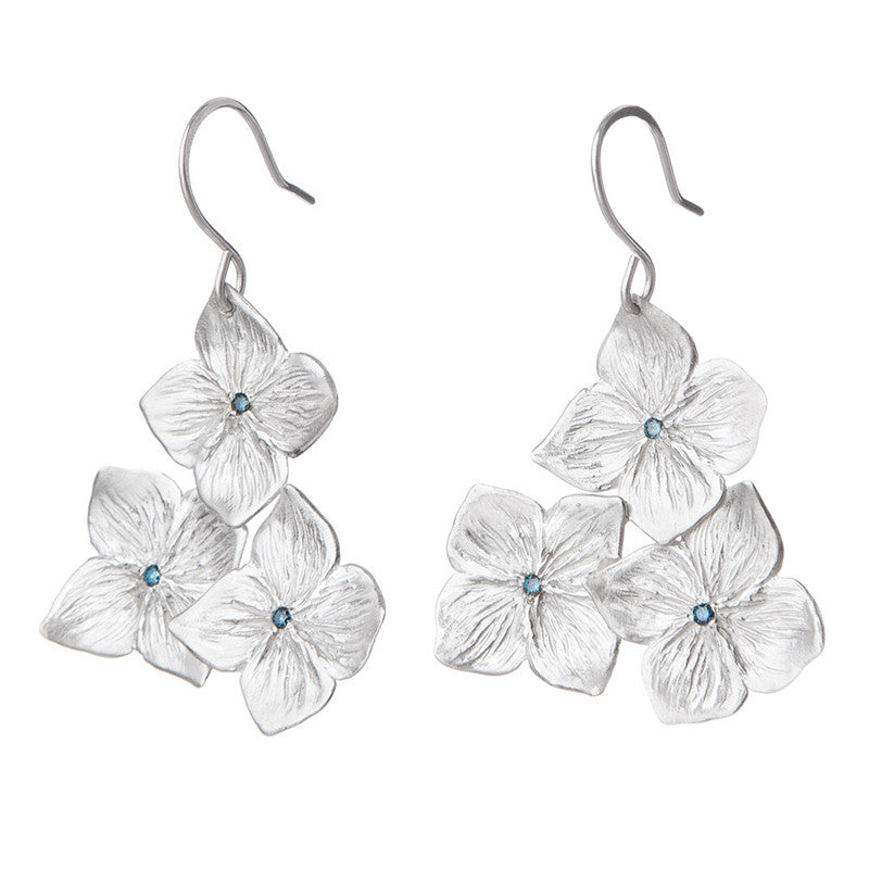 Hydrangea Blooms Earrings