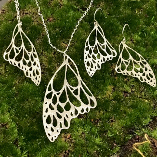Large Butterfly Necklace