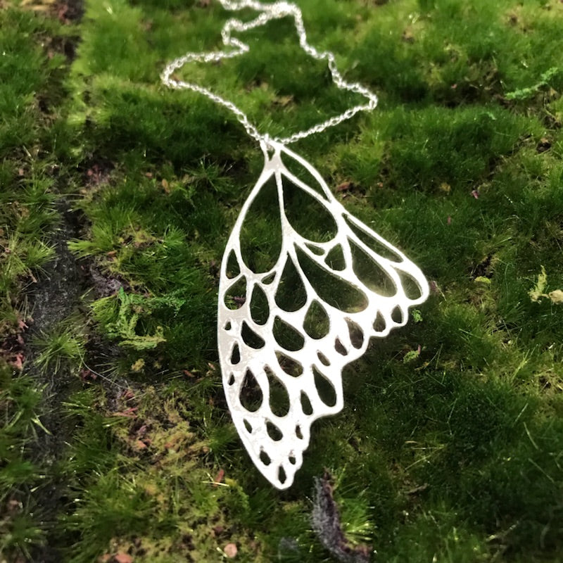 Large Butterfly Necklace