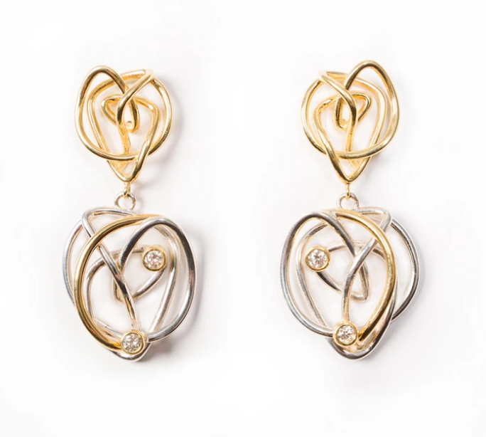 Endless Love Collection Dangle Earrings by Nikki Sedacca