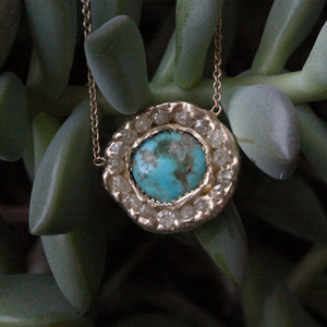Dreamer Pendant by Emilie Shapiro at Garden of Silver Handmade Jewelry in Westhampton Beach, Hamptons, NY www.gardenofsilver.com