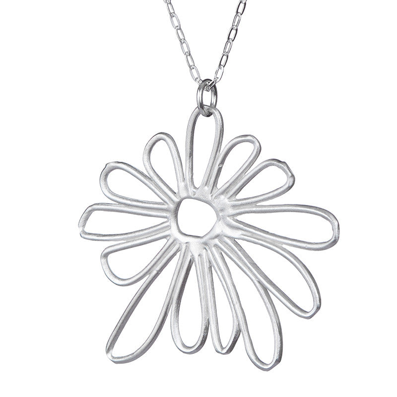 Small Montauk Daisy Pendant