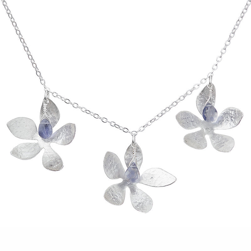 Tanzanite Blooms Necklace