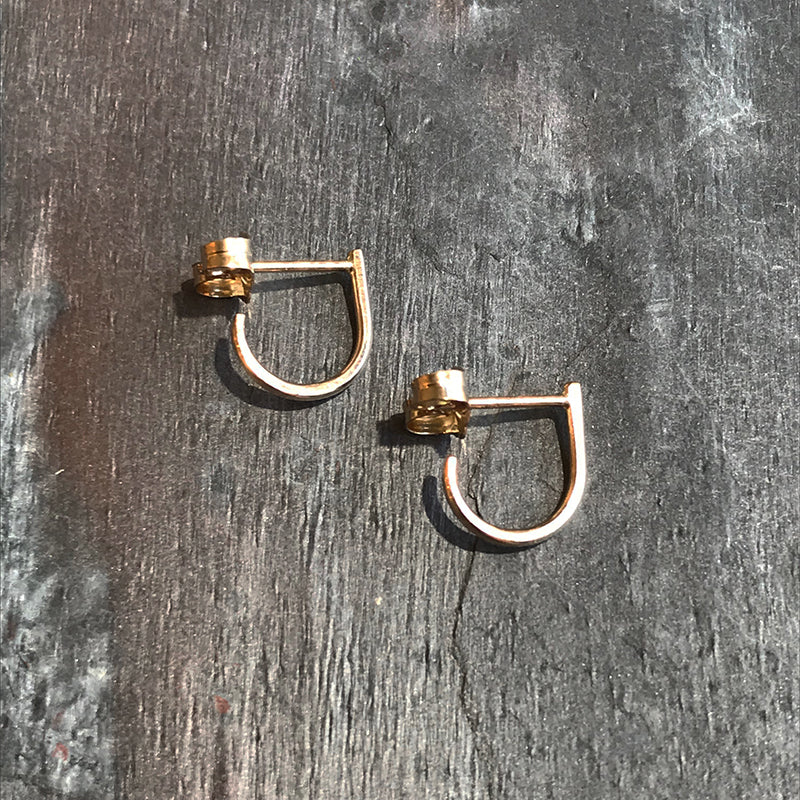 Gold Hugs Earrings by Colleen Mauer
