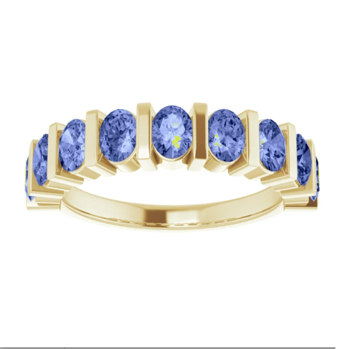 Tanzanite Dream 14K Gold Ring by Garden of Silver. www.gardenosilver.com